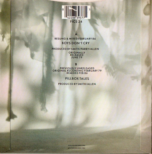 The Cure - Boys Don't Cry (New Voice • New Mix) - 7 inch Vinyl Record VG+/VG+ (Pre Loved) - Image 2