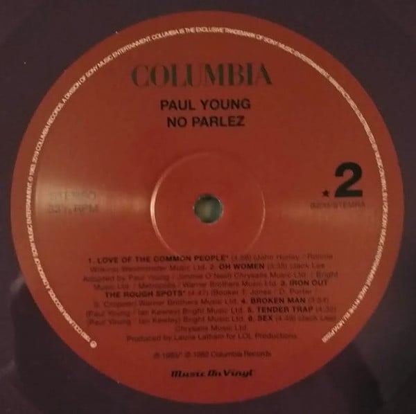 Paul Young - No Parlez - Vinyl Record – (New / Sealed) - Image 4