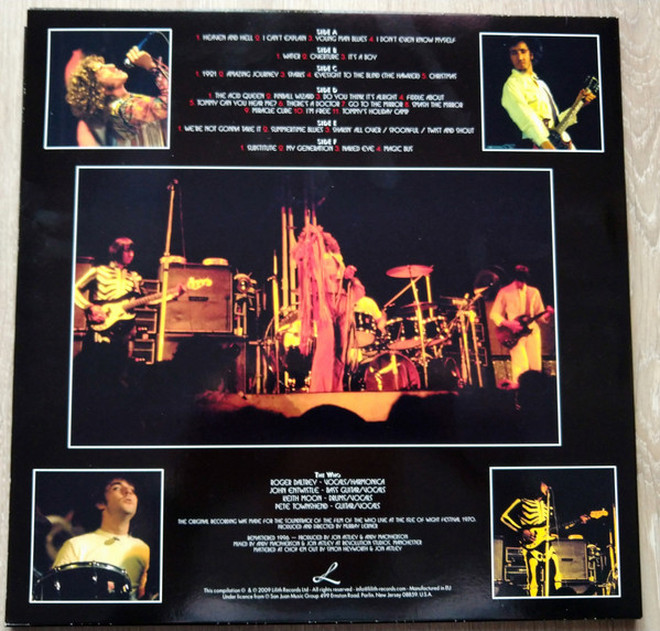 The Who - Live At The Isle Of Wight Festival 1970 - Vinyl Record – (New / Sealed) - Image 2