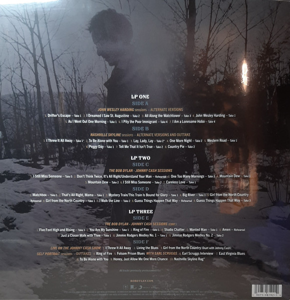 Bob Dylan Featuring Johnny Cash - Travelin' Thru (The Bootleg Series Vol. 15 1967–1969) - Vinyl Record NM/NM (Pre Loved) - Image 2