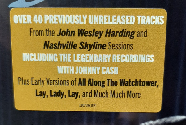 Bob Dylan Featuring Johnny Cash - Travelin' Thru (The Bootleg Series Vol. 15 1967–1969) - Vinyl Record NM/NM (Pre Loved) - Image 3