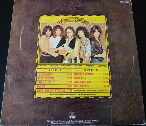 Krokus - Hardware - Vinyl Record VG+/VG+ (Pre Loved) - Image 2