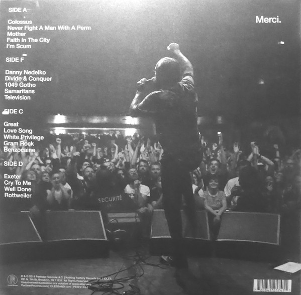 Idles - A Beautiful Thing: Idles Live At Le Bataclan - Vinyl Record NM/NM (Pre Loved) - Image 4