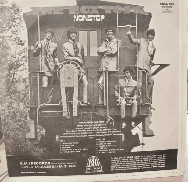 Box Tops - Non Stop - Vinyl Record VG+/NM (Pre Loved) - Image 4