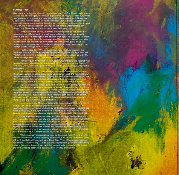 Happy Mondays - Bummed - Vinyl Record – (New / Sealed) - Image 2