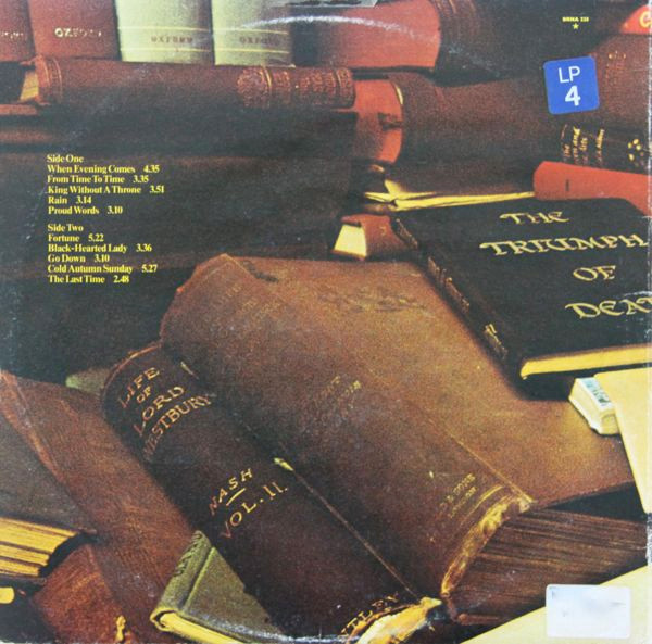 Ken Hensley - Proud Words On A Dusty Shelf - Vinyl Record VG/VG+ (Pre Loved) - Image 2