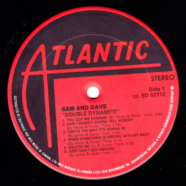 Sam & Dave - Double Dynamite - Vinyl Record NM/NM (Pre Loved) - Image 3