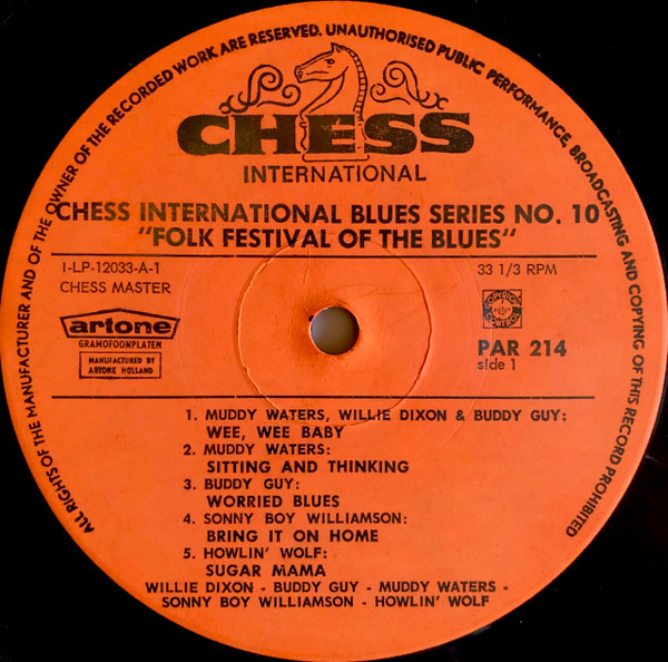 Various - Folk Festival Of The Blues - Vinyl Record VG+/VG+ (Pre Loved) - Image 3