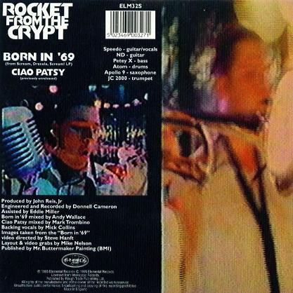 Rocket From The Crypt - Born In '69 - 7 inch Vinyl Record VG+/VG+ (Pre Loved) - Image 2