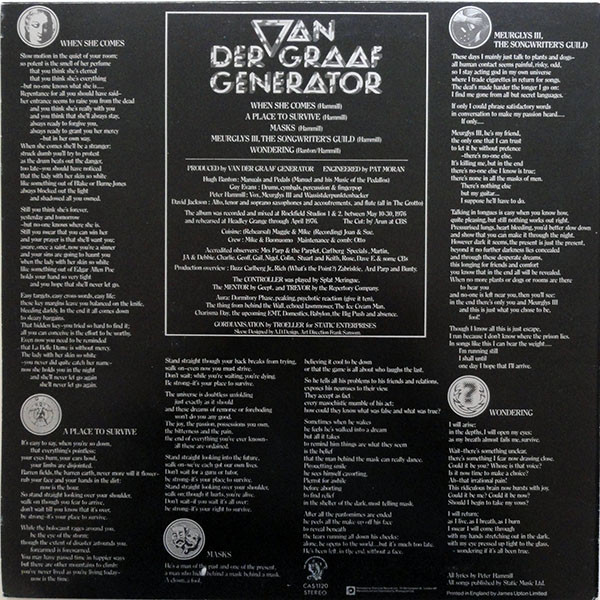 Van Der Graaf Generator - World Record - Vinyl Record VG+/VG+ (Pre Loved) - Image 2
