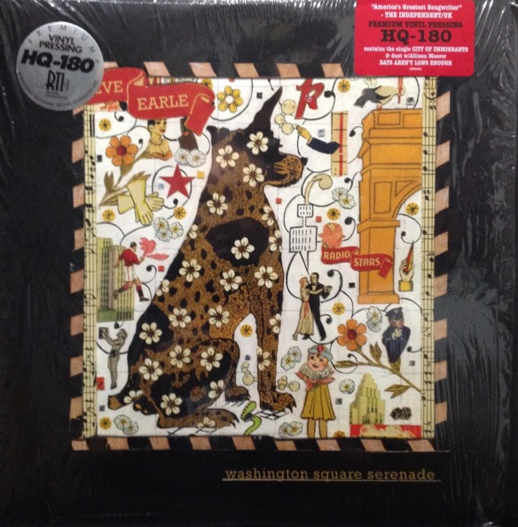 Steve Earle - Washington Square Serenade - Vinyl Record NM/NM (Pre Loved)
