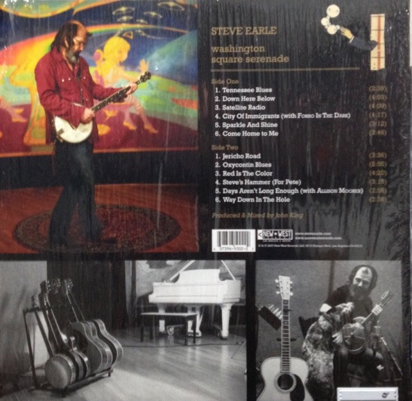 Steve Earle - Washington Square Serenade - Vinyl Record NM/NM (Pre Loved) - Image 2