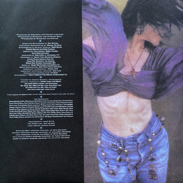 Madonna - Like A Prayer - Vinyl Record NM/NM (Pre Loved) - Image 4