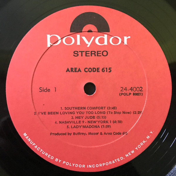 Area Code 615 - Area Code 615 - Vinyl Record VG+/VG+ (Pre Loved) - Image 3