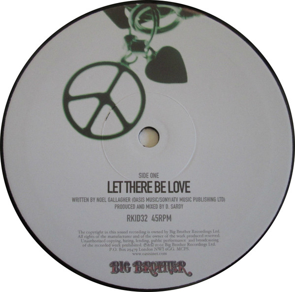 Oasis (2) - Let There Be Love - Vinyl Record VG+/VG+ (Pre Loved) - Image 3