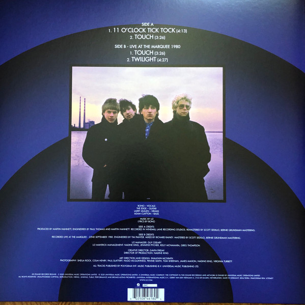 U2 - 11 O'Clock Tick Tock - Vinyl Record – (New / Sealed) - Image 4
