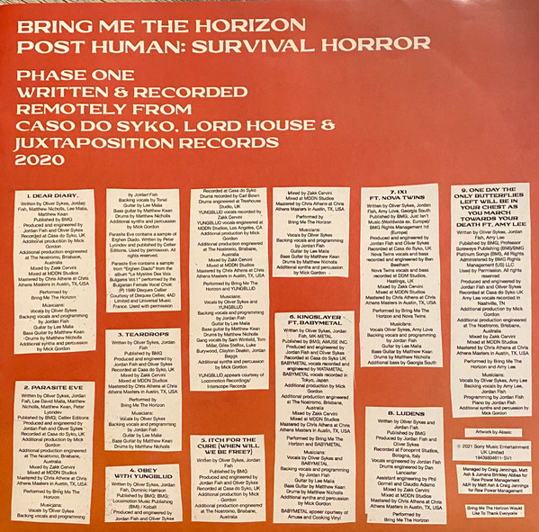 Bring Me The Horizon - Post Human: Survival Horror - Vinyl Record VG+/VG+ (Pre Loved) - Image 3