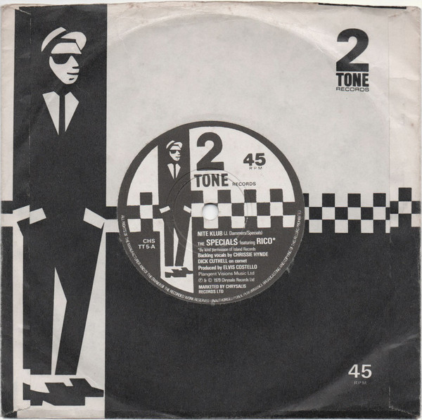 The Specials Featuring Rico Rodriguez - A Message To You Rudy / Nite Klub - 7 inch Vinyl Record VG+/VG+ (Pre Loved) - Image 4