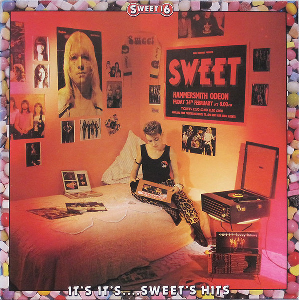 The Sweet - Sweet 16: It's It's....Sweet's Hits - Vinyl Record VG+/VG+ (Pre Loved)