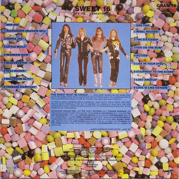 The Sweet - Sweet 16: It's It's....Sweet's Hits - Vinyl Record VG+/VG+ (Pre Loved) - Image 2