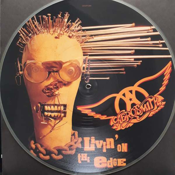 Aerosmith - Livin' On The Edge - Vinyl Record VG+/VG+ (Pre Loved) - Image 2