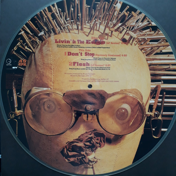 Aerosmith - Livin' On The Edge - Vinyl Record VG+/VG+ (Pre Loved) - Image 3