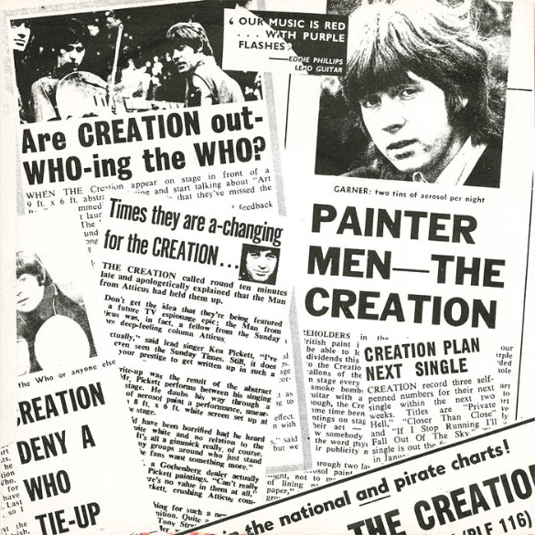 The Creation (2) - Making Time / Painter Man - 7 inch Vinyl Record VG+/VG+ (Pre Loved) - Image 2