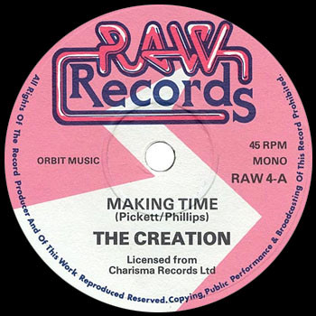 The Creation (2) - Making Time / Painter Man - 7 inch Vinyl Record VG+/VG+ (Pre Loved) - Image 3