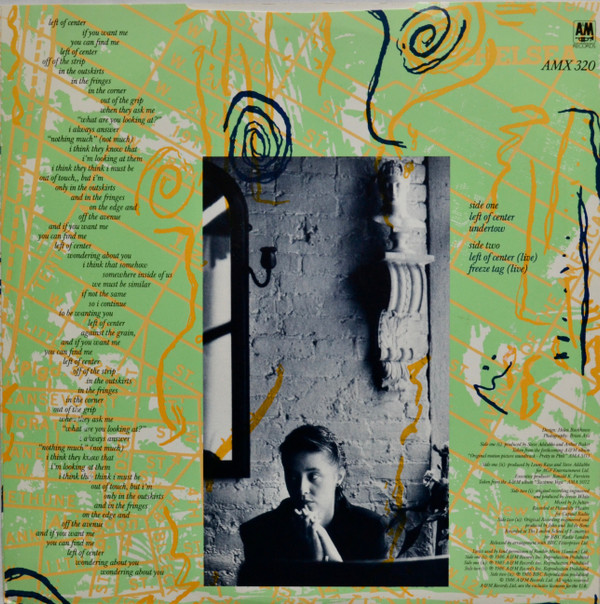 Suzanne Vega - Left Of Center - Vinyl Record VG+/VG+ (Pre Loved) - Image 2