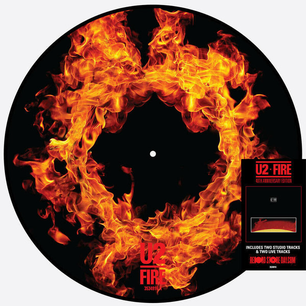 U2 - Fire - Vinyl Record NM/NM (Pre Loved)
