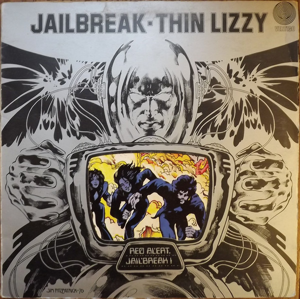 Thin Lizzy - Jailbreak - Vinyl Record VG+/VG+ (Pre Loved)