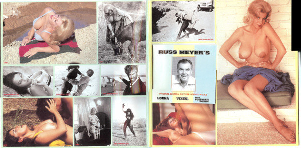 Various - Russ Meyer's Lorna / Vixen. / Faster, Pussycat! Kill! Kill! (Original Motion Picture Soundtracks) - Vinyl Record NM/NM (Pre Loved) - Image 2