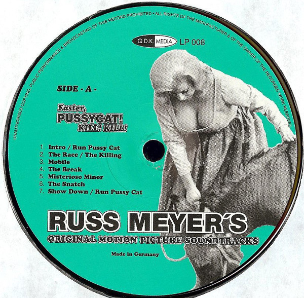 Various - Russ Meyer's Lorna / Vixen. / Faster, Pussycat! Kill! Kill! (Original Motion Picture Soundtracks) - Vinyl Record NM/NM (Pre Loved) - Image 4