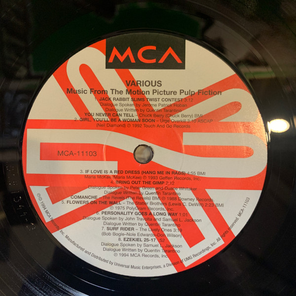Various - Pulp Fiction (Music From The Motion Picture) - Vinyl Record – (New / Sealed) - Image 4