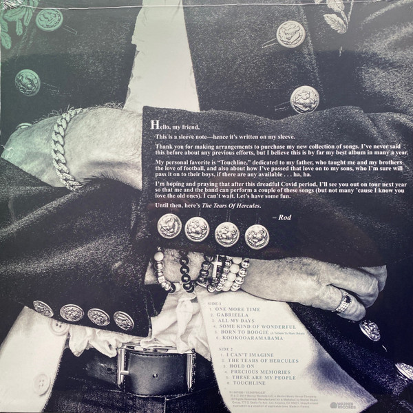 Rod Stewart - The Tears Of Hercules - Vinyl Record – (New / Sealed) - Image 2