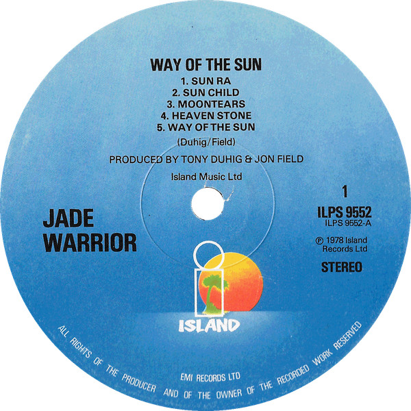 Jade Warrior - Way Of The Sun - Vinyl Record VG/VG+ (Pre Loved) - Image 3