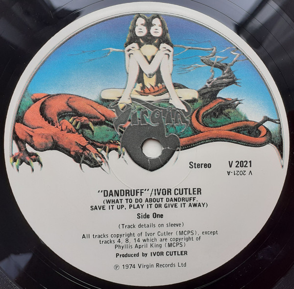 Ivor Cutler - Dandruff - Vinyl Record VG+/VG+ (Pre Loved) - Image 3