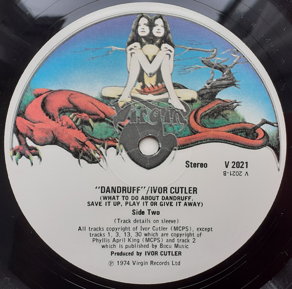 Ivor Cutler - Dandruff - Vinyl Record VG+/VG+ (Pre Loved) - Image 4
