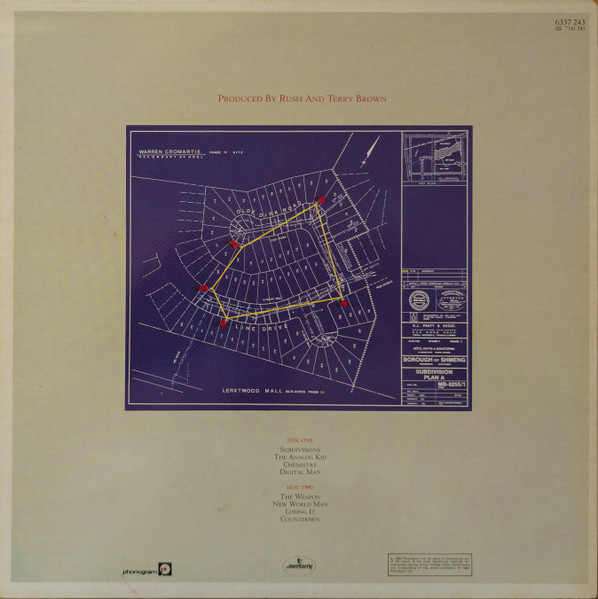 Rush - Signals - Vinyl Record VG+/VG+ (Pre Loved) - Image 2