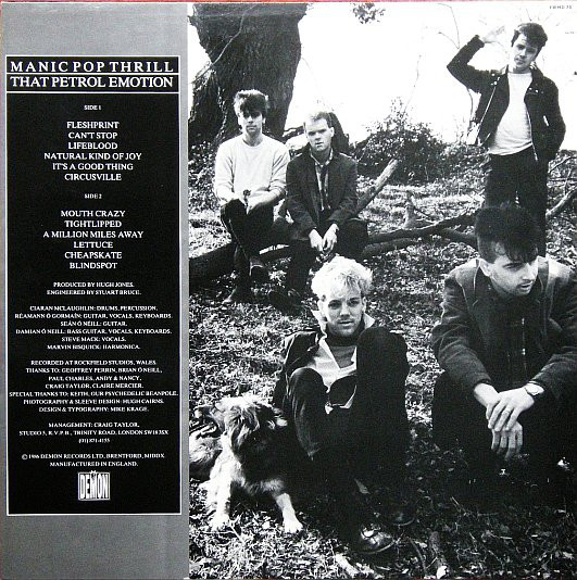 That Petrol Emotion - Manic Pop Thrill - Vinyl Record VG+/VG+ (Pre Loved) - Image 2