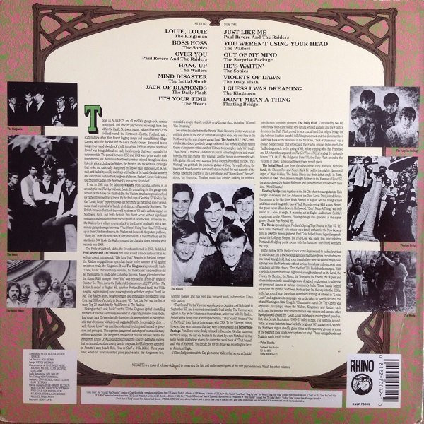 Various - Nuggets Volume 8: The Northwest - Vinyl Record VG+/VG+ (Pre Loved) - Image 2