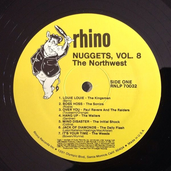 Various - Nuggets Volume 8: The Northwest - Vinyl Record VG+/VG+ (Pre Loved) - Image 3