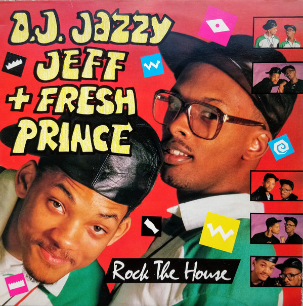 DJ Jazzy Jeff & The Fresh Prince - Rock The House - Vinyl Record VG+/VG+ (Pre Loved)