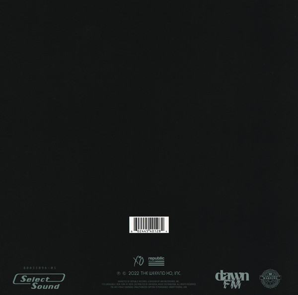 The Weeknd - Dawn FM - Vinyl Record – (New / Sealed) - Image 3