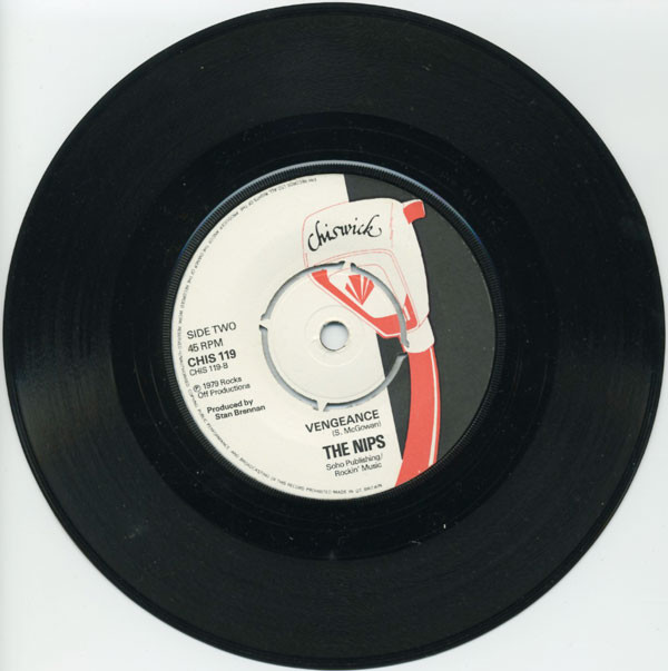 The Nips - Gabrielle - 7 inch Vinyl Record VG+/VG+ (Pre Loved) - Image 3