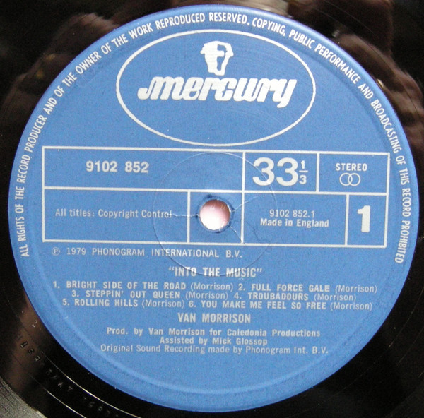 Van Morrison - Into The Music - Vinyl Record VG/VG+ (Pre Loved) - Image 3