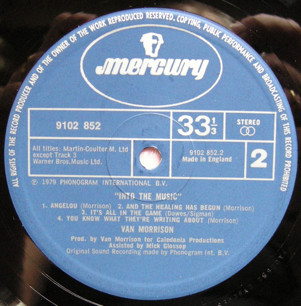 Van Morrison - Into The Music - Vinyl Record VG/VG+ (Pre Loved) - Image 4