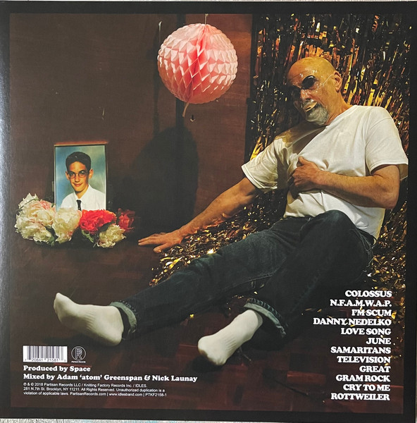 Idles - Joy As An Act Of Resistance - Vinyl Record NM/NM (Pre Loved) - Image 2