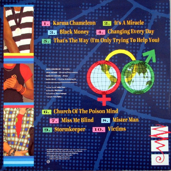 Culture Club - Colour By Numbers - Vinyl Record VG/VG+ (Pre Loved) - Image 2