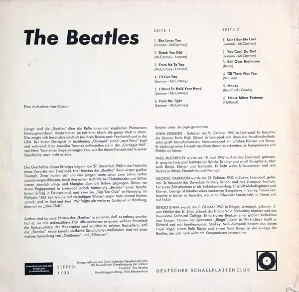 The Beatles - The Beatles - Vinyl Record VG/VG+ (Pre Loved) - Image 2